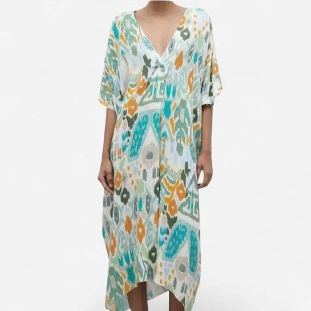 Zara oversized multicoloured